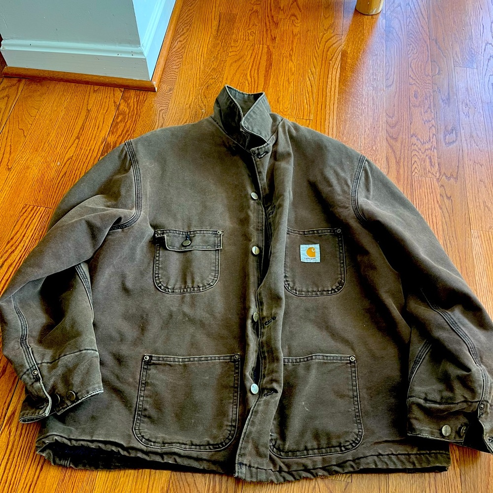 Carhartt Men's Brown Vintage Barn Jacket